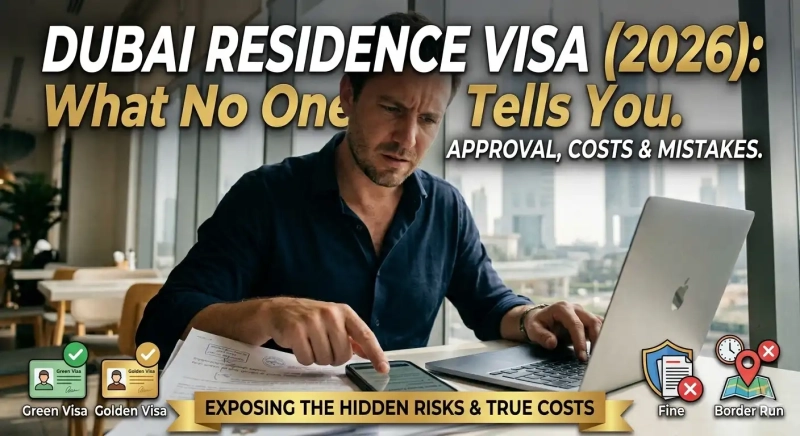 The Dubai Residence Visa Guide: Everything They’re Hiding from You in 2026