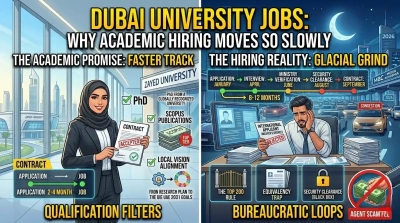 Dubai University Jobs: Why Academic Hiring Moves So Slowly
