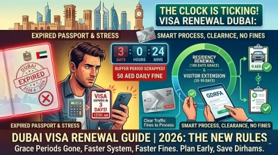 Visa Renewal Dubai: Avoid Fines, Delays, and Last-Minute Panic