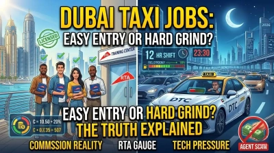 Dubai Taxi Jobs: Easy Entry or Hard Grind? The Truth Explained
